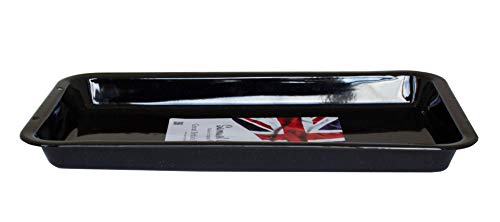 32cm British Vitreous Enamel Roast Tray