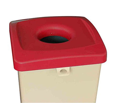 Beige Recycling Bin WIth Bag Pull, 87L - Premium BISS from Chabrias - Just £49.99! Shop now at Chabrias Ltd