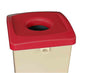 Beige Recycling Bin WIth Bag Pull, 87L - Premium BISS from Chabrias - Just £49.99! Shop now at Chabrias Ltd