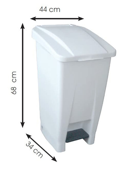 Plastic Bin with Lid, 60L - Premium BISS from Chabrias - Just £69.99! Shop now at Chabrias Ltd