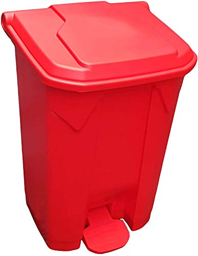 Pack of 4 Pedal Bins, 45L