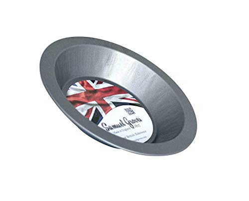 4X 6" British Non-Stick Round Quiche Tins