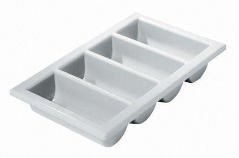 New cutlery tray/box full size 13" x 21" grey. - Premium Home from Chabrias - Just £9.99! Shop now at Chabrias Ltd