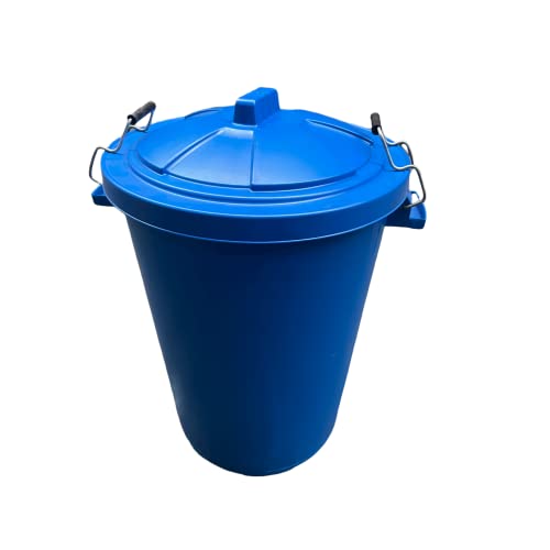 Blue Clip Dustbin, 85L