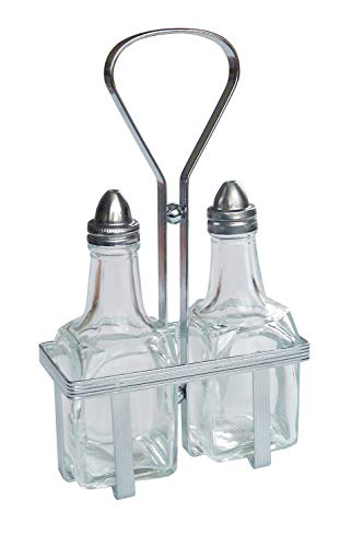 CRUET 2 pcs Condiment Holder Oil & Vinegar Pot Bottle Drizzler Oil Pourer - Premium Home from CRUET - Just £11.99! Shop now at Chabrias Ltd