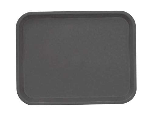 Grey Serving Trays for Bar or Fast Food 14.5”x10” by Chabrias LTD - Premium Kitchen from Chabrias Ltd - Just £10.99! Shop now at Chabrias Ltd