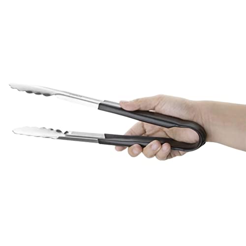 Chabrias Ltd 12" Utility Kitchen Tongs Cooking Tongs Stainless Steel Colour Coded Serving Tongs - Premium Kitchen from Chabrias Ltd - Just £5.75! Shop now at Chabrias Ltd