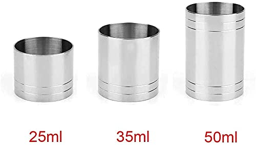 Thimble Set, CE Marked, (25ml,35ml,50ml)