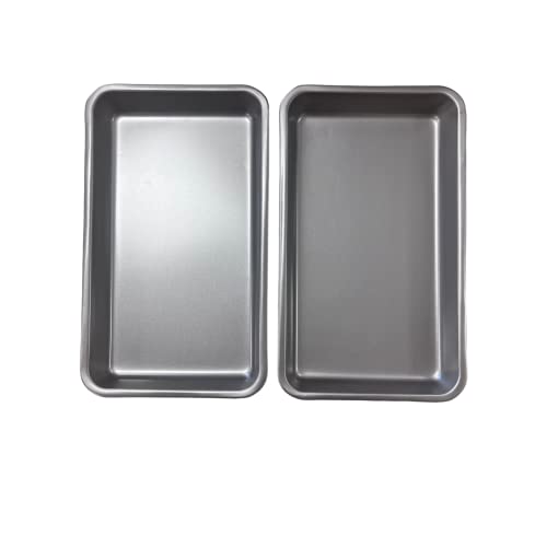 2X 33cm British Non-Stick Baking Roasting Trays