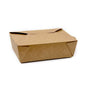 Chabrias Ltd Kraft Paper Meal Box 50.7oz(1500ml) 215x162x64mm 50x Biodegradable Eco Friendly Takeaway Takeout Clamshell Container - Premium Home from Chabrias Ltd - Just £14.99! Shop now at Chabrias Ltd