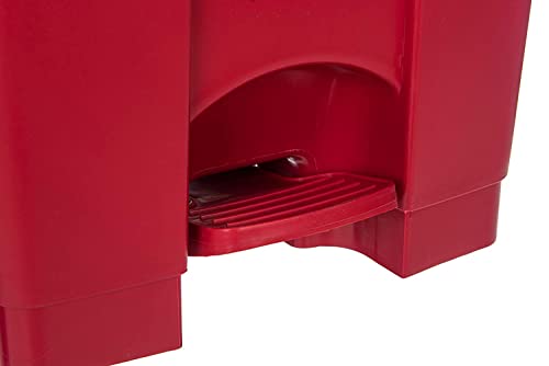 70L Step on Container Red Foot Pedal Plastic Bin - Premium BISS from Chabrias - Just £44.99! Shop now at Chabrias Ltd