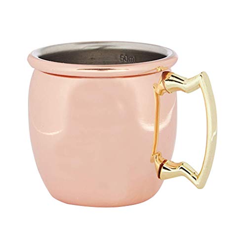 Copper Plated Stainless Steel Moscow Mule Jigger Mug by Chabrias LTD - Premium Kitchen from Chabrias Ltd - Just £4.99! Shop now at Chabrias Ltd