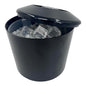 Chabrias Ltd Round Plastic Ice Bucket With Lid Double Walled Insulation for Bar Pub Man Cave Ice Cooler 4 Litres UK Made - Premium Furniture from Chabrias Ltd - Just £13.99! Shop now at Chabrias Ltd