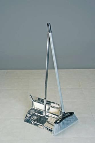 Stainless Steel Lobby Dustpan Only Self Closing - Premium BISS from Chabrias - Just £24.49! Shop now at Chabrias Ltd