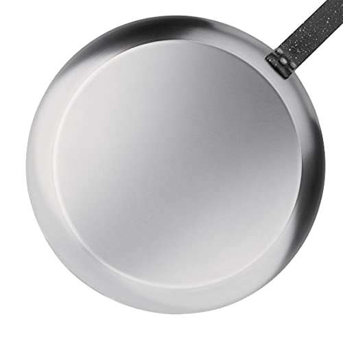 Vogue GD006 Silver Iron Fry Pan 12In Frying Kitchen Cookware Induction Heavy Duty - Premium BISS from Chabrias - Just £14.99! Shop now at Chabrias Ltd