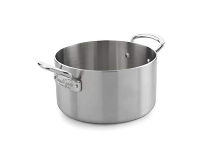 Stainless Steel Casserole Pan, with Lid, 20cm - Premium Home from Chabrias - Just £133.99! Shop now at Chabrias Ltd