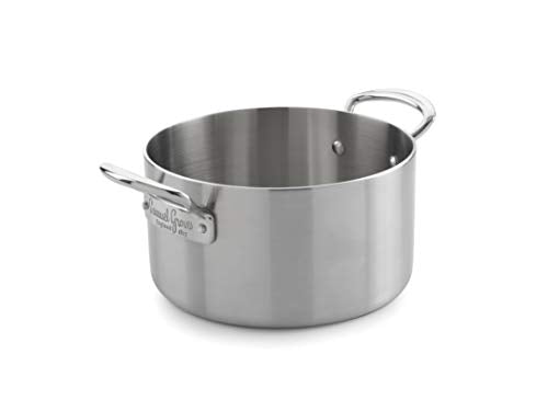 Stainless Steel Casserole Pan, with Lid