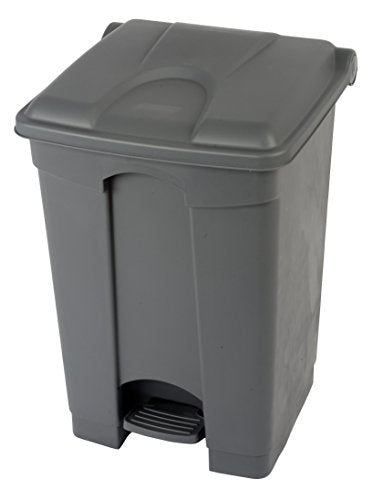 45 Litre Medical Clinical School Kitchen Garbage Trash Recycling Waste Hygienic Foot Pedal Plastic Bin - Premium BISS from Chabrias - Just £33.99! Shop now at Chabrias Ltd