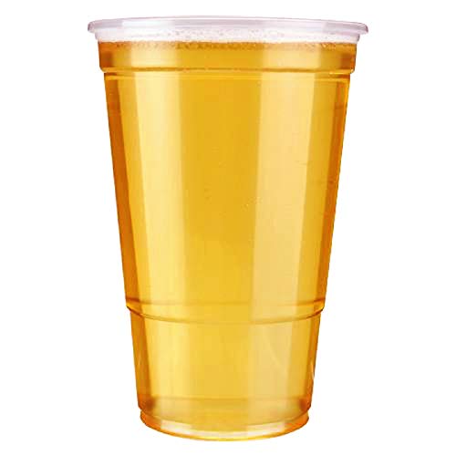 100x 1/2 Pint Durable Plastic Glass CE Marked to Brim - Reusable by Chabrias LTD - Premium Kitchen from Chabrias - Just £40.99! Shop now at Chabrias Ltd