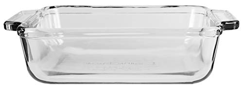 Anchor Hocking 8" 2 Litre Glass Square Cake Pan by Chabrias LTD