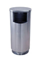 Stainless Steel Outdoor Bin With Galvanised Liner - Premium BISS from Chabrias - Just £399.99! Shop now at Chabrias Ltd