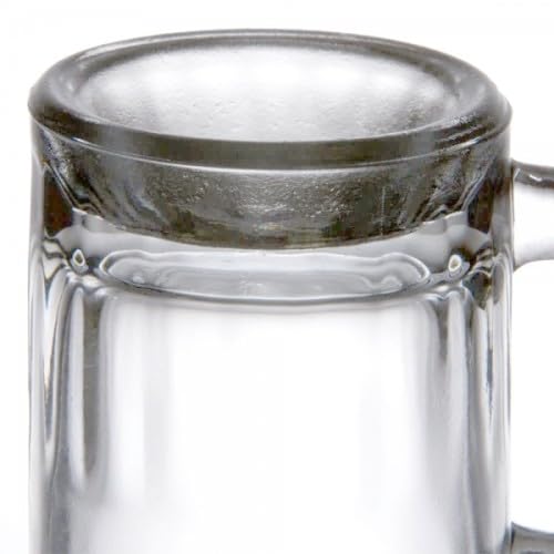 Chabrias Ltd Set of 6 Miniature Beer Mug Tankard Shot Glasses for Sampling - 3.5 oz Shrunken Stein-Style Tasting Mugs - Premium Kitchen from Chabrias Ltd - Just £19.99! Shop now at Chabrias Ltd