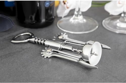 Premium Twin Lever Corkscrew, Chrome