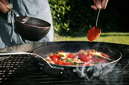 Carbon Steel Frying Pan with Handle - Premium Kitchen from Samuel Groves - Just £34.99! Shop now at Chabrias Ltd