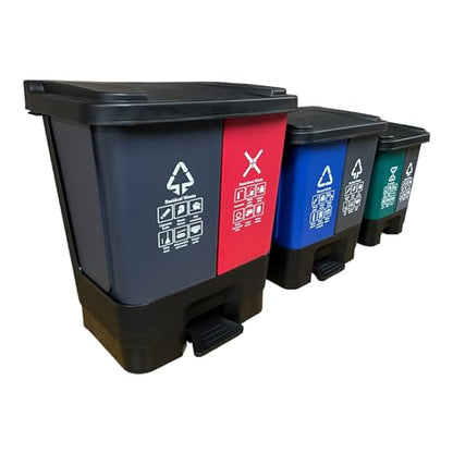 Dual Recycling Bin - Premium BISS from Chabrias Ltd - Just £24.99! Shop now at Chabrias Ltd