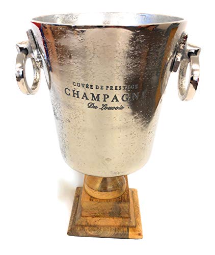 Deluxe Large Champagne Prosecco Antique Vintage Royal Ice Bucket Cooler - Premium Kitchen from Chabrias Ltd - Just £69.99! Shop now at Chabrias Ltd