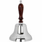 Hill 1975 Silver School Bell, Metal, Chrome, Mixed, one - Premium Home from Chabrias Ltd - Just £19.99! Shop now at Chabrias Ltd