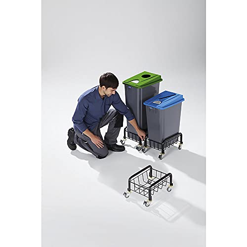 Grey Recycling Bin, 60L