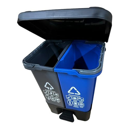 Dual Recycling Bin - Premium BISS from Chabrias Ltd - Just £24.99! Shop now at Chabrias Ltd