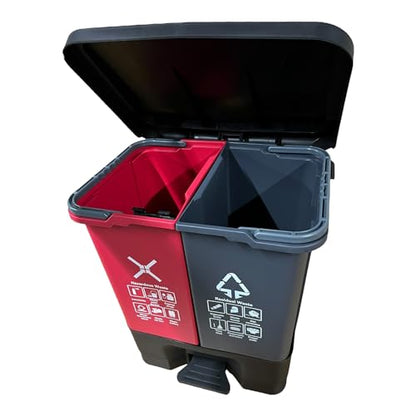 Dual Recycling Bin - Premium BISS from Chabrias Ltd - Just £24.99! Shop now at Chabrias Ltd