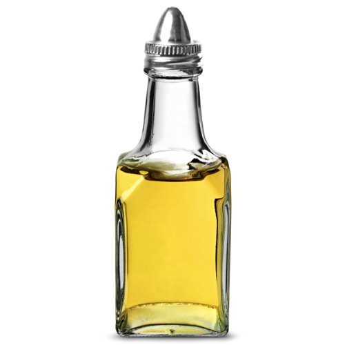 Square Vinegar & Oil Dispenser 5oz / 140ml - Case of 12 | Vinegar Bottle, Oil Drizzler, Vinegar Drizzler, Oil Bottle, Oil & Vinegar Cruet - Premium Home from Chabrias - Just £24.99! Shop now at Chabrias Ltd