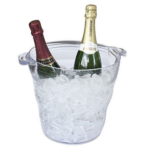 Double Wine Bucket, Clear