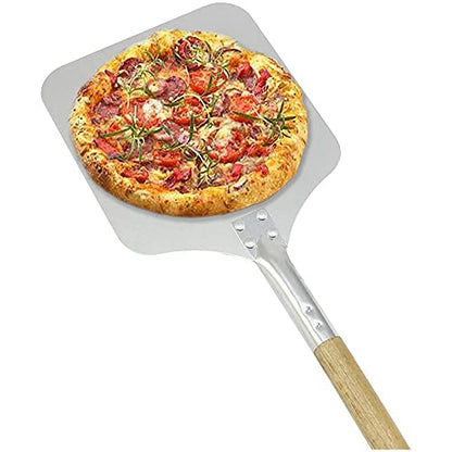 Samuel Groves Professional Aluminium Pizza Paddle Spade with Wooden Handle Traditional Style Oven Pizza - Premium Kitchen from Samuel Groves - Just £15.49! Shop now at Chabrias Ltd