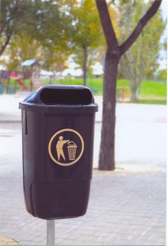 Outdoor Litter Bin, 50L