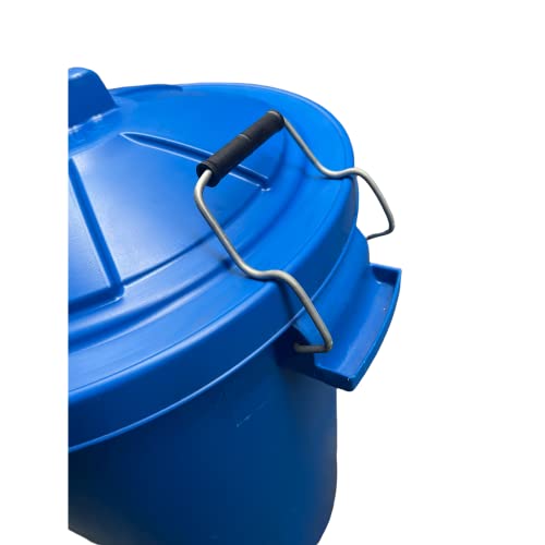 Blue Clip Dustbin, 85L