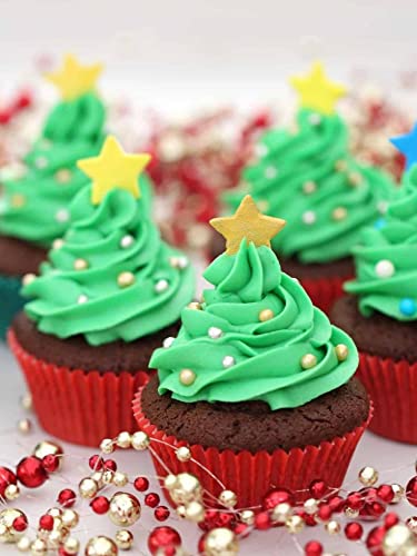 6X Muffin Mince Pie Cupcake Cups, Individual, Superior Double Coated Non Stick, Suitible for Air Fyers Made in England