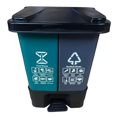 Dual Recycling Bin - Premium BISS from Chabrias Ltd - Just £24.99! Shop now at Chabrias Ltd