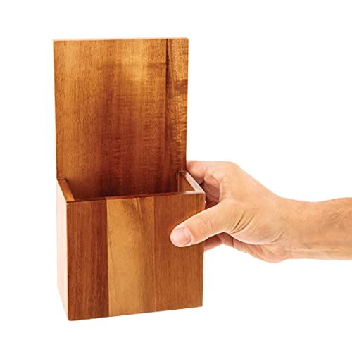 Wooden Takeaway Menu Holder 125X75X235mm Catering Restaurant Tableware - Premium BISS from Chabrias Ltd - Just £8.71! Shop now at Chabrias Ltd