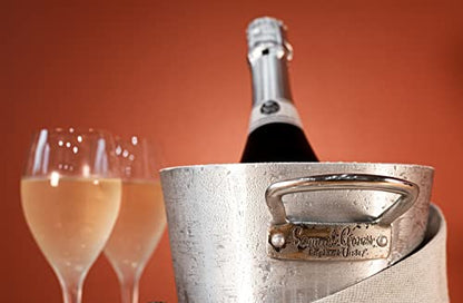 Deluxe Aluminium Stainless Steel Champagne Ice Bucket & Wine Coolers by Samuel Groves, British Made - Premium SAM from Chabrias - Just £29.99! Shop now at Chabrias Ltd