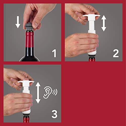 Vacuum Wine Stopper & Vacuum Pump Gift Set