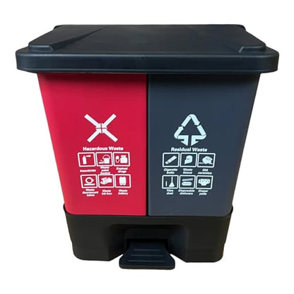 Dual Recycling Bin - Premium BISS from Chabrias Ltd - Just £24.99! Shop now at Chabrias Ltd