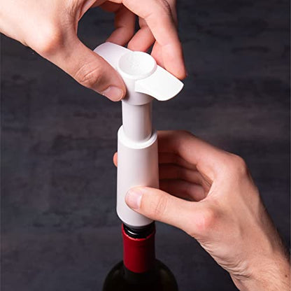 Vacuum Wine Stopper & Vacuum Pump Gift Set - Premium Home from Chabrias - Just £14.39! Shop now at Chabrias Ltd