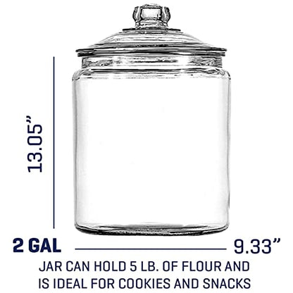 Anchor Hocking Storage Jar, 1 Gallon