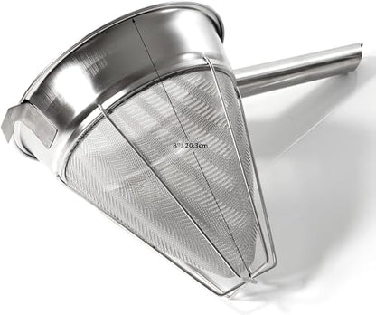 Extra Fine Bouillion Strainer, 8" - Premium Home from Chabrias - Just £24.99! Shop now at Chabrias Ltd