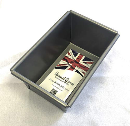 British Non-Stick Farmhouse Loaf Tin Set - Premium Kitchen from Samuel Groves - Just £7.99! Shop now at Chabrias Ltd