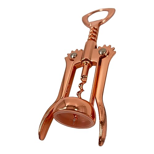 Premium Twin Lever Corkscrew, Copper